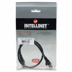 Techly 1m Cat5e F/UTP cavo di rete Nero F/UTP (FTP)