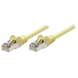 Intellinet 332385 cavo di rete Giallo 7,5 m Cat5e F/UTP (FTP)