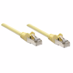Intellinet 332385 cavo di rete Giallo 7,5 m Cat5e F/UTP (FTP)