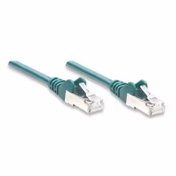 Intellinet 332415, 15 m, RJ-45, RJ-45, Verde