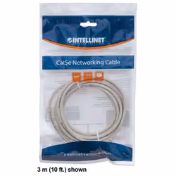 Intellinet 334129 cavo di rete Grigio 3 m Cat6 U/UTP (UTP)