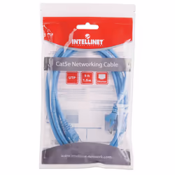 Intellinet 338400 cavo di rete Blu 1,5 m Cat5e U/UTP (UTP) - Vista aggiuntiva 4