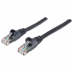 Intellinet 342049, 1 m, Cat6, U/UTP (UTP), RJ-45, RJ-45, Nero