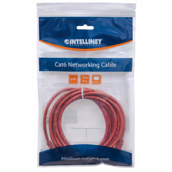 Intellinet 342193 cavo di rete Rosso 7,5 m Cat6 U/UTP (UTP) - Vista aggiuntiva 4