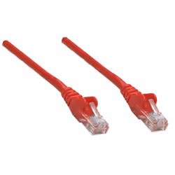 Intellinet Cat6 UTP 5m Red cavo di rete Rosso U/UTP (UTP)