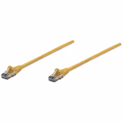 Intellinet Cat6 UTP cavo di rete Giallo 10 m U/UTP (UTP)