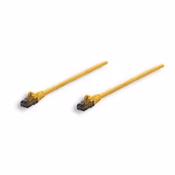 Intellinet 0.3m Cat6 UTP cavo di rete Giallo 0,3 m U/UTP (UTP)