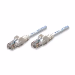 Techly ICOC U5EB-003-WH, 0,3 m, Cat5e, U/UTP (UTP), RJ-45, RJ-45, Bianco