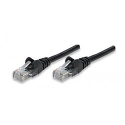 Techly ICOC U5EB-001-BK cavo di rete Nero 0,15 m Cat5e U/UTP (UTP)