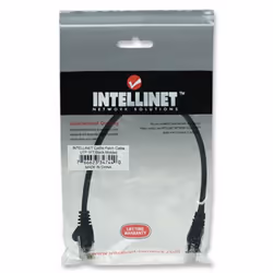 Techly ICOC U5EB-001-BK cavo di rete Nero 0,15 m Cat5e U/UTP (UTP)
