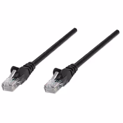 Intellinet 0.3m Cat5e UTP, 0,25 m, Cat5e, U/UTP (UTP), RJ-45, RJ-45, Nero