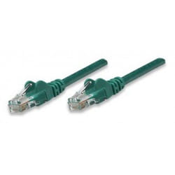 Techly ICOC U5EB-003-GREE cavo di rete Verde 0,3 m Cat5e U/UTP (UTP)