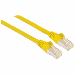 Intellinet 350464 cavo di rete Giallo 0,5 m Cat6a S/FTP (S-STP) - Vista aggiuntiva 2