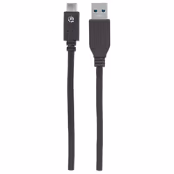 Manhattan 353373 cavo USB USB 3.2 Gen 2 (3.1 Gen 2) 1 m USB A USB C Nero - Vista aggiuntiva 4