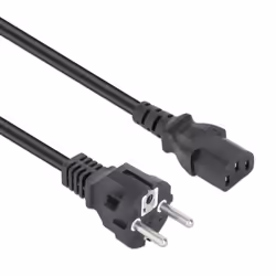 Manhattan 353908 cavo di alimentazione Nero 1 m CEE7/7 Accoppiatore C13 - Vista aggiuntiva 2