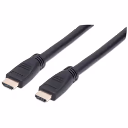 Manhattan 353977, 10 m, HDMI tipo A (Standard), HDMI tipo A (Standard), Compatibilità 3D, 10,2 Gbit/s, Nero