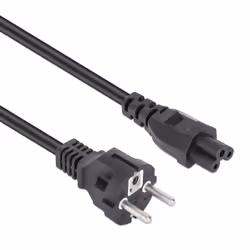 Manhattan 354172 cavo di alimentazione Nero 1 m CEE7/7 IEC C5 - Vista aggiuntiva 2