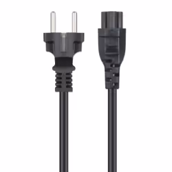 Manhattan 354172 cavo di alimentazione Nero 1 m CEE7/7 IEC C5 - Vista aggiuntiva 4