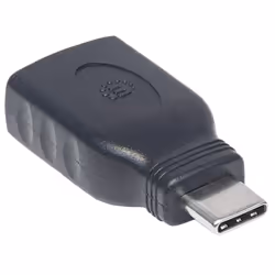 Manhattan 354646 adattatore per inversione del genere dei cavi USB C USB A Nero - Vista aggiuntiva 2
