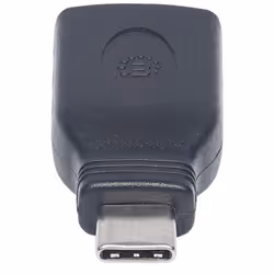 Manhattan 354646 adattatore per inversione del genere dei cavi USB C USB A Nero - Vista aggiuntiva 3