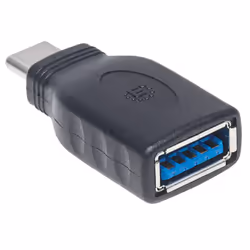 Manhattan 354646 adattatore per inversione del genere dei cavi USB C USB A Nero - Vista aggiuntiva 5