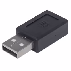 Manhattan 354653, USB A, USB C, Nero