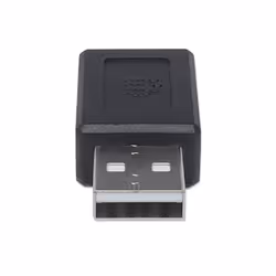 Manhattan 354653 adattatore per inversione del genere dei cavi USB A USB C Nero