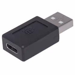 Manhattan 354653 adattatore per inversione del genere dei cavi USB A USB C Nero - Vista aggiuntiva 4