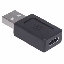Manhattan 354653 adattatore per inversione del genere dei cavi USB A USB C Nero - Vista aggiuntiva 5