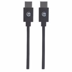 Manhattan 354875 cavo USB USB 2.0 2 m USB C Nero - Vista aggiuntiva 4