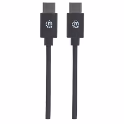 Manhattan 354882 cavo USB USB 2.0 3 m USB C Nero - Vista aggiuntiva 4