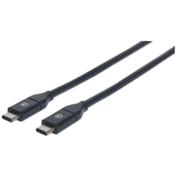 Manhattan 354899 cavo USB USB 3.2 Gen 2 (3.1 Gen 2) 0,5 m USB C Nero