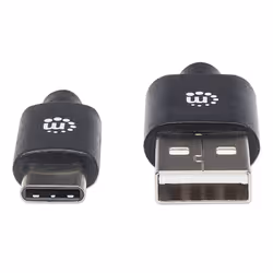 Manhattan 354929 cavo USB USB 2.0 2 m USB A USB C Nero