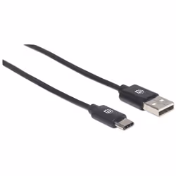 Manhattan 354936 cavo USB USB 2.0 3 m USB C USB A Nero