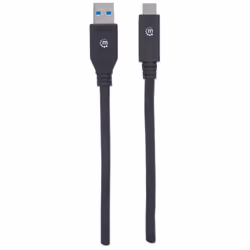 Manhattan 354981 cavo USB USB 3.2 Gen 1 (3.1 Gen 1) 3 m USB C USB A Nero - Vista aggiuntiva 4