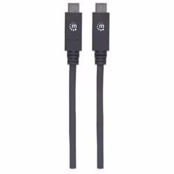 Manhattan 355223 cavo USB USB 3.2 Gen 2 (3.1 Gen 2) 1 m USB C Nero - Vista aggiuntiva 4