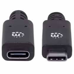 Manhattan 355230 cavo USB USB 3.2 Gen 2 (3.1 Gen 2) 0,5 m USB C Nero