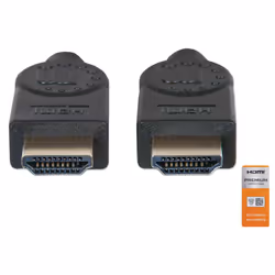 Manhattan 355346 cavo HDMI 1,8 m HDMI tipo A (Standard) Nero