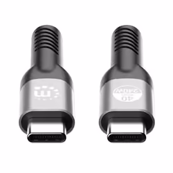 Manhattan 356374 cavo USB USB4 Gen 3x2 1 m USB C Nero - Vista aggiuntiva 3