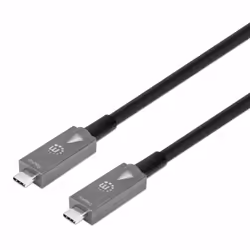 Manhattan 356428, 10 m, USB C, USB C, USB 3.2 Gen 2 (3.1 Gen 2), 10 Gbit/s, Nero