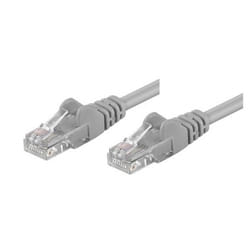 Techly ICOC CCA5U-100 cavo di rete Grigio 10 m Cat5e U/UTP (UTP)
