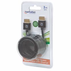 Manhattan 394376 cavo HDMI 3 m HDMI tipo A (Standard) Nero - Vista aggiuntiva 5