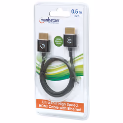 Manhattan 394406 cavo HDMI 0,5 m HDMI tipo A (Standard) Nero - Vista aggiuntiva 5