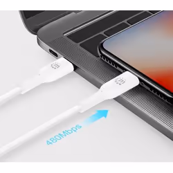 Manhattan 394505 cavo per cellulare Bianco 0,5 m USB C Lightning - Vista aggiuntiva 2