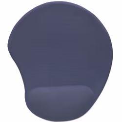 Manhattan 427203, Blu, Monocromatico, Neoprene, Poliestere, Poliuretano, Riposo del polso, Tappetino per mouse per gioco da c ...