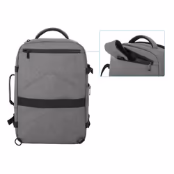 Manhattan 440370 sacoche d'ordinateurs portables 17.3" Sac à dos Gris