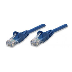 Techly ICOC CCA5U-010-BL cavo di rete Blu 1 m Cat5e U/UTP (UTP)