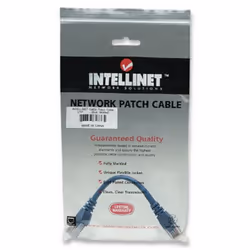Techly ICOC CCA5U-010-BL cavo di rete Blu 1 m Cat5e U/UTP (UTP)