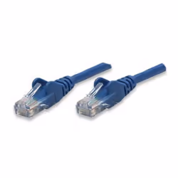 Techly ICOC CCA5U-030-BL, 3 m, Cat5e, U/UTP (UTP), RJ-45, RJ-45, Blu
