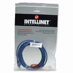 Techly ICOC CCA5U-030-BL cavo di rete Blu 3 m Cat5e U/UTP (UTP)